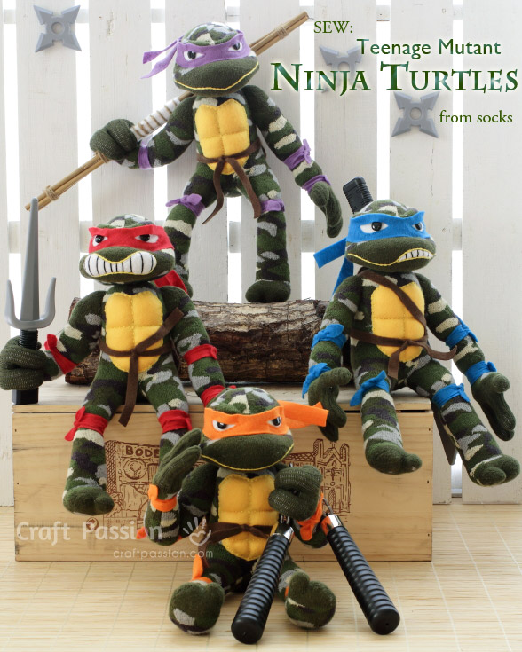 sock-ninja-turtle